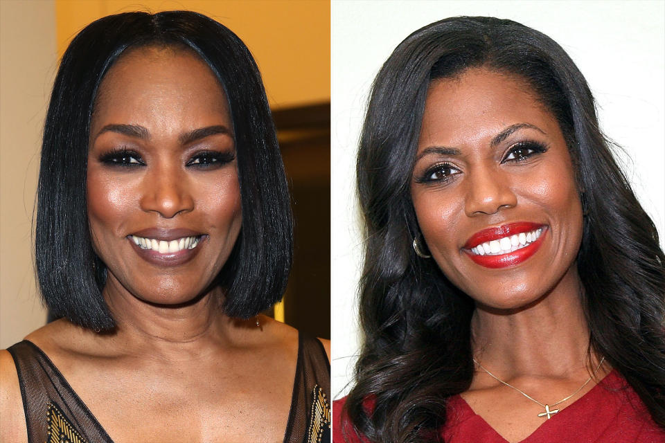 Angela Bassett as Omarosa Manigault