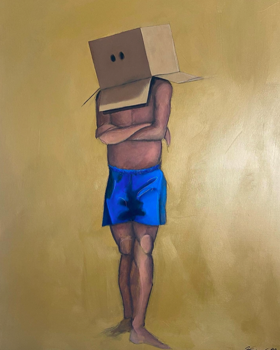 The Box They Tried To Put Me In 1 Acrylic Painting