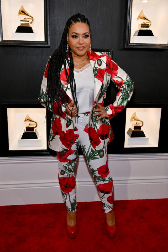 Grammys 2023 Pharrell Williams Red Suit