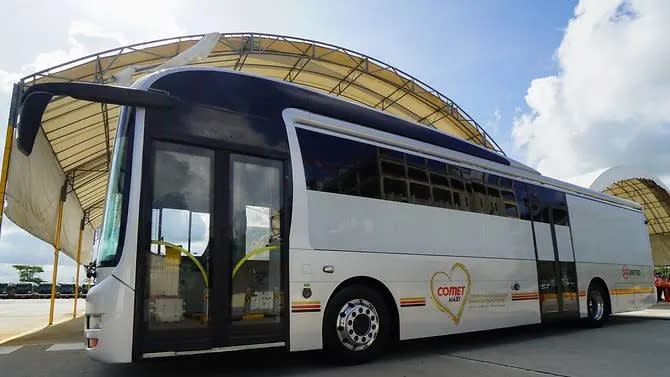 A COMET MAXI bus. (PHOTO: SMRT)