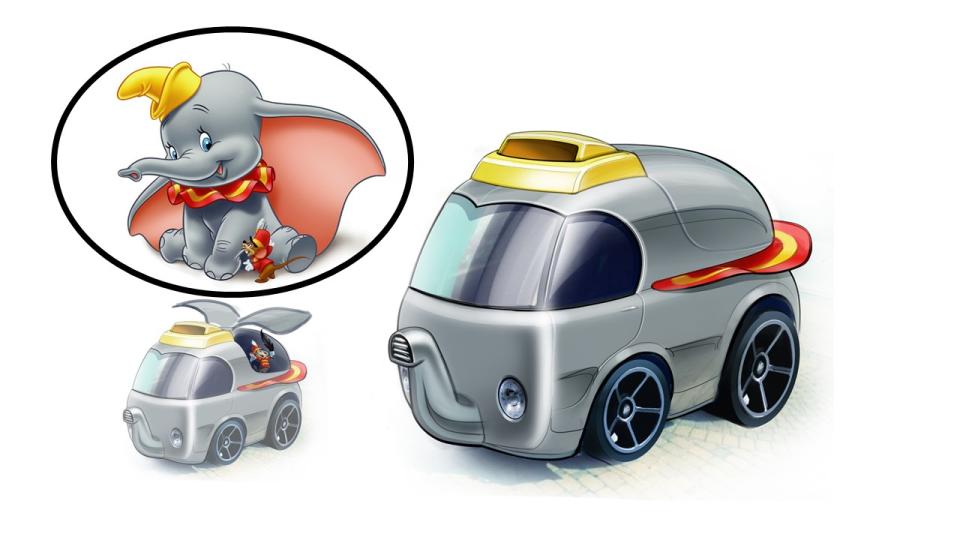 Dumbo (Image: Mattel/Hot Wheels Design Team)