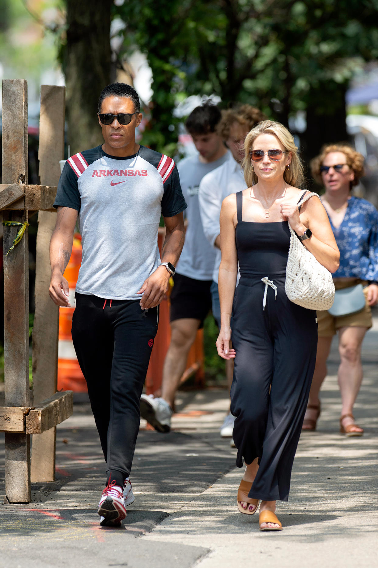 Andrew Shue Goes on a Road Trip With Son Wyatt Amid Amy Robach's Outing With T.J. Holmes: Photos