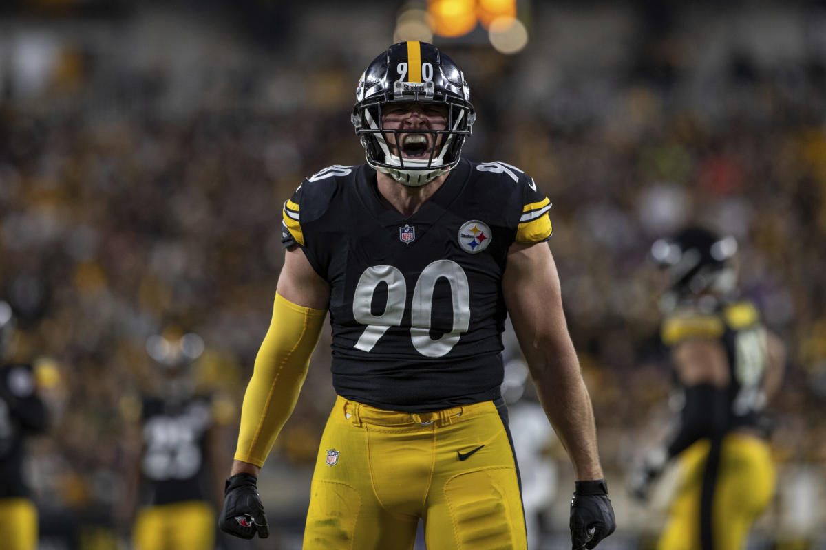 Pat McAfee on pledge to Steelers EDGE T.J. Watt: 'This son of a b—- is  gonna do it'