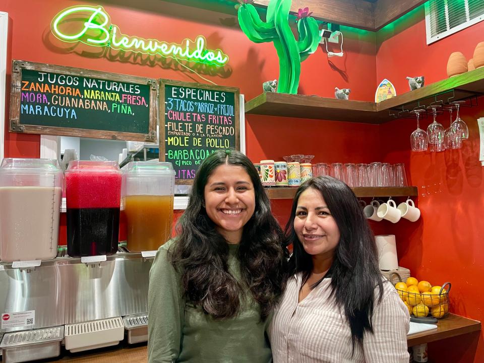 O'rale Mexican Restaurant owner Rebecca Jimenez and her daughter, Brissa Rojas Jimenez.