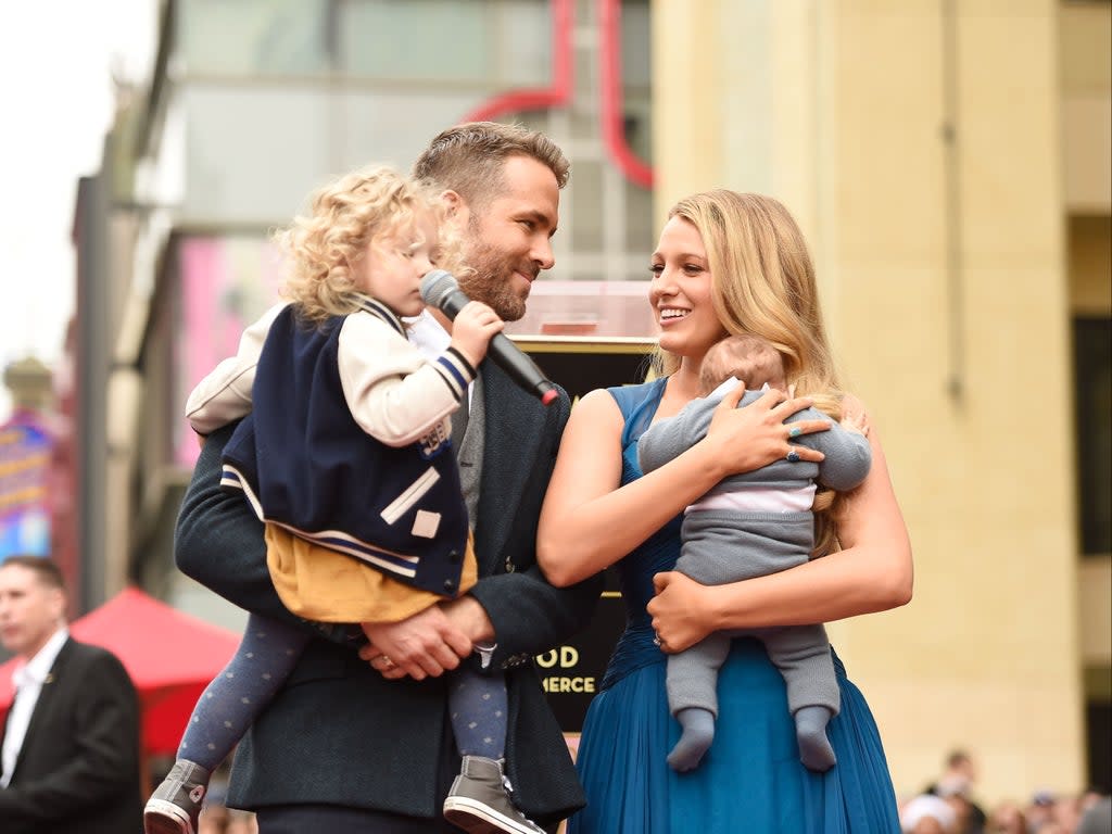 Ryan Reynolds says he was ‘quietly terrified’ third child was going to be a son (Getty Images)