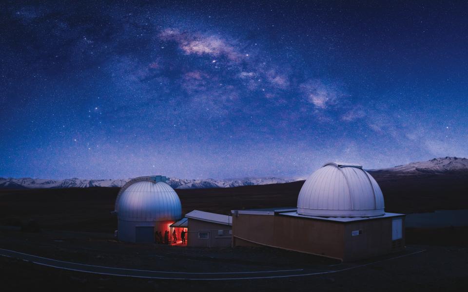 Stargazing in New Zealand