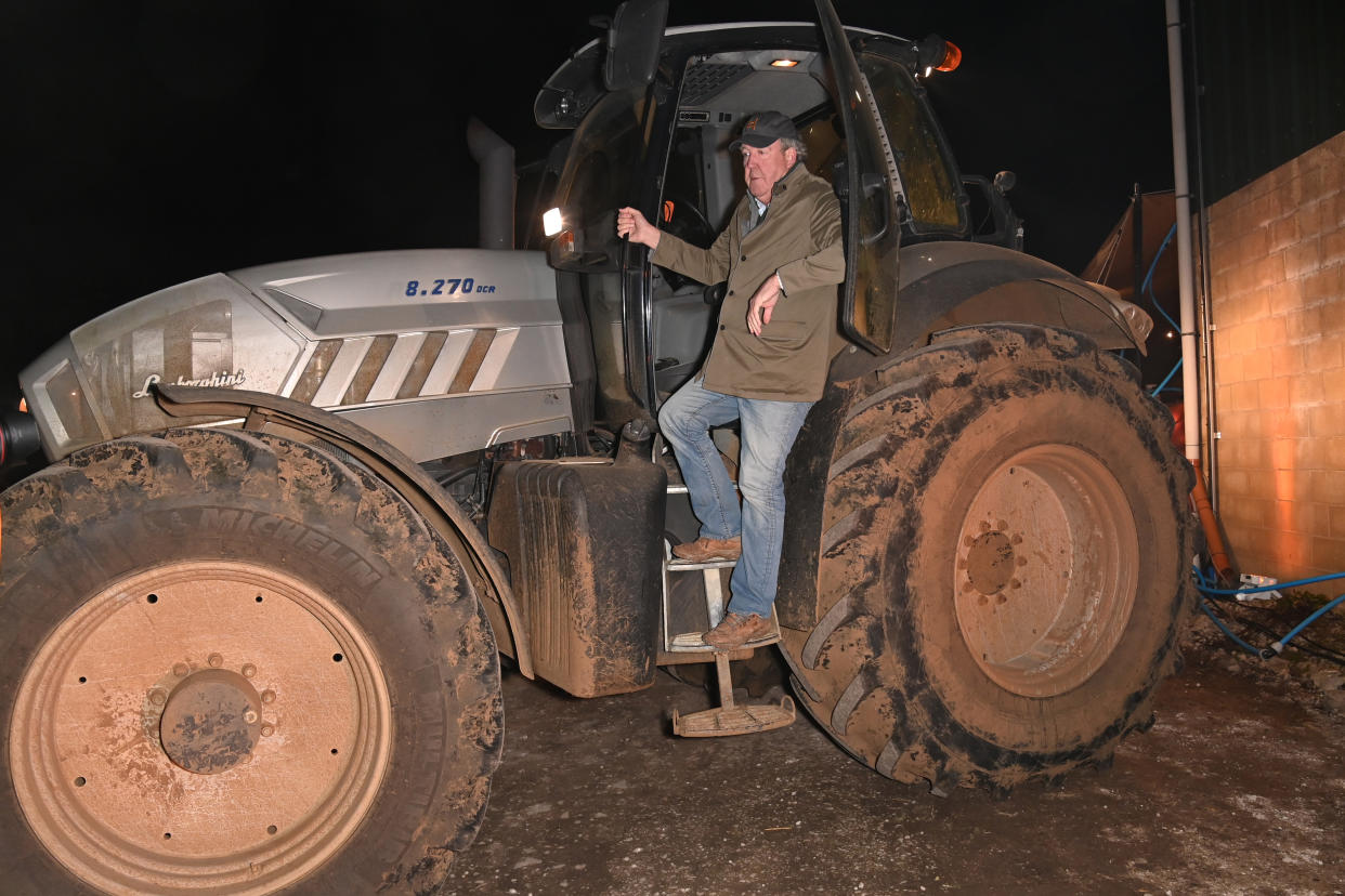 Jeremy Clarkson attends the Hawkstone lager launch on November 25, 2021 in Bourton-on-the-Water, England. (Photo by David M. Benett/Dave Benett/Getty Images for Hawkstone)