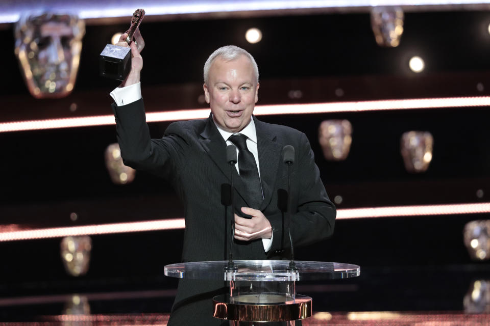 Steve Pemberton at the BAFTAs 2019