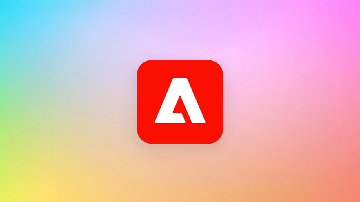  Adobe logo. 