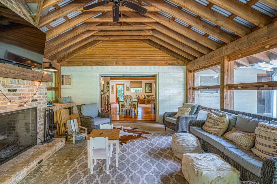 Interior of the living room in an Oxford Graduate Homes