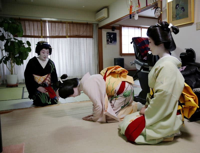 The Wider Image: "It'll take all of our body and soul" - geisha struggle to survive in the shadow of coronavirus