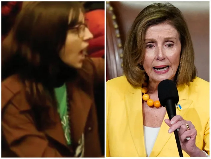 Riley Williams is accused of stealing Nancy Pelosi's laptop during the Capitol Riot.