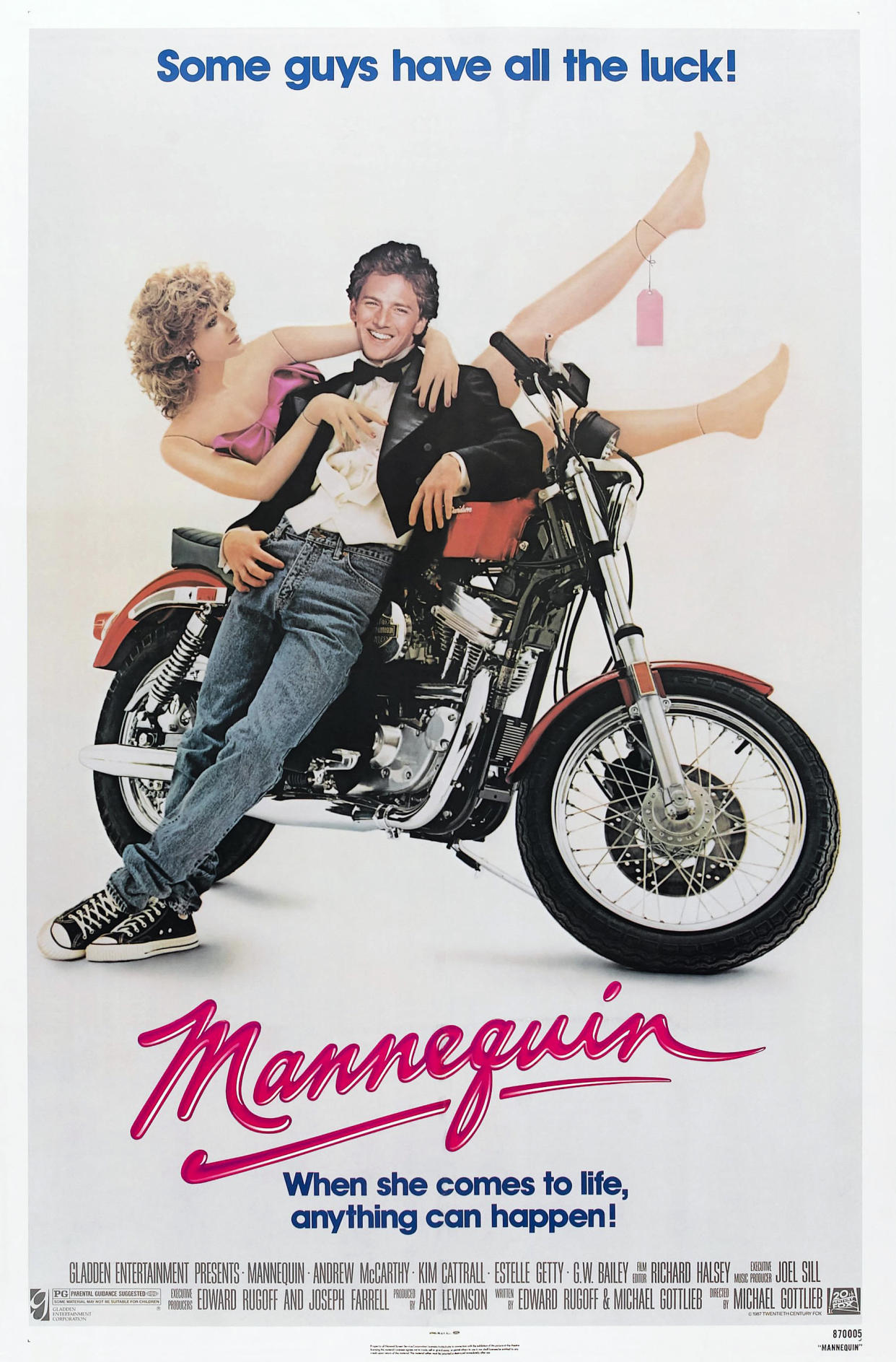 'Mannequin,' starring Andrew McCarthy and Kim Cattrall, 1987. (Photo: Everett Collection)