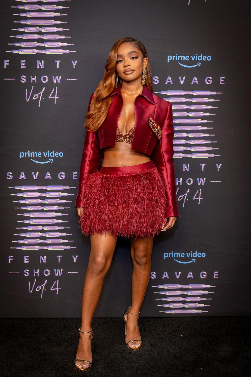Marsai Martin attends Rihanna's Savage X Fenty Show Vol. 4.