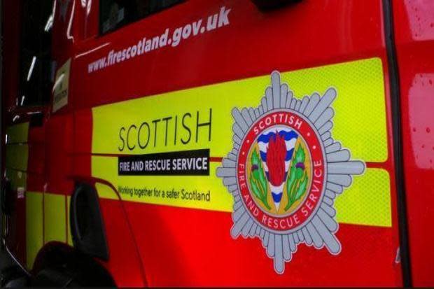 Six casualties after fire breaks out at house in Wishaw