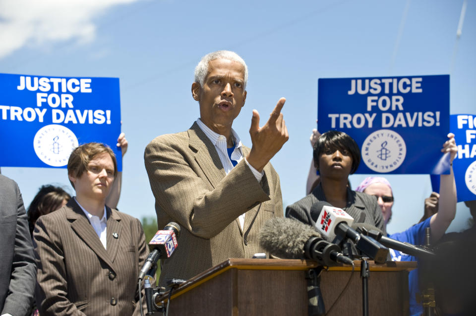 While he will be greatly missed, I congratulate Eric for his unparalleled accomplishments in civil and human rights, reforming the criminal justice system and reducing the number of federal inmates – especially in the face of hostile obstructionists bent on assassinating his character to score cheap political points. I wish him and his family the very best in their future endeavors,” Johnson said in a statement on Thursday. (AP Photo/Paul Abell)