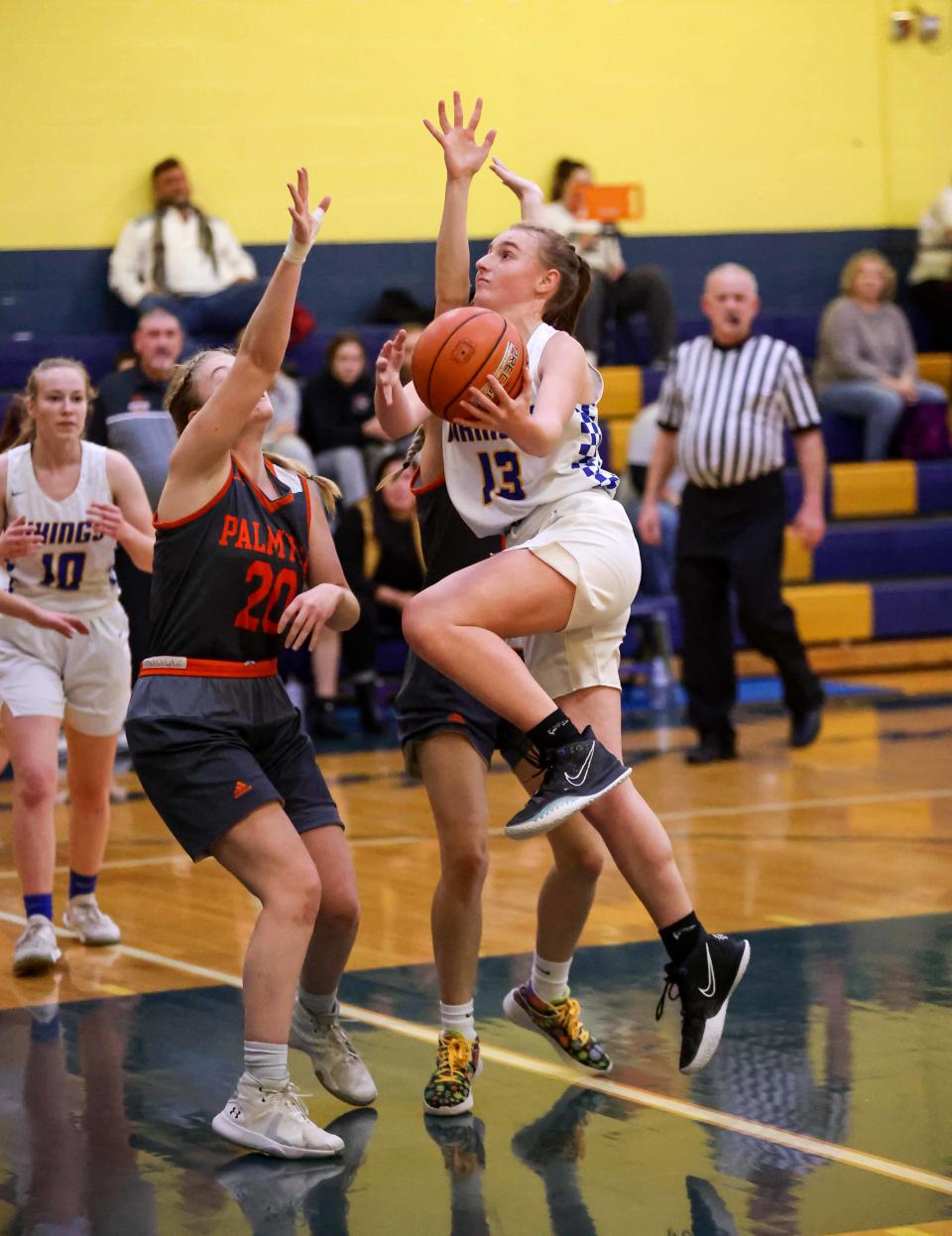 Olivia Shutter (13) was named to the Section 4 second team all-star last season.