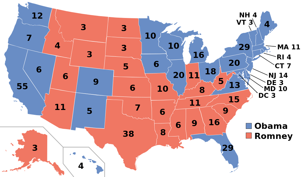 Electoral College 2012