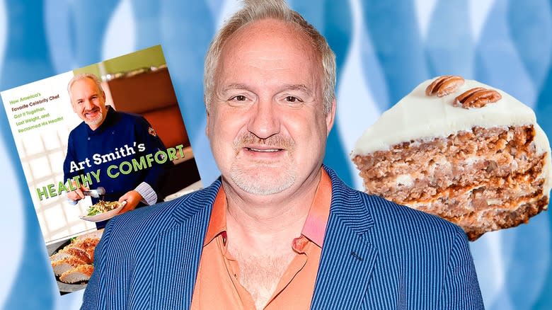 Chef Art Smith cookbook and hummingbird cake