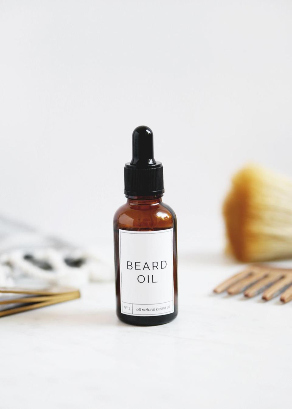 diy beard oil