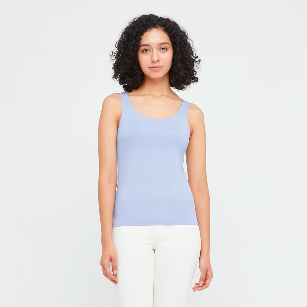 Zoe Malin loves this supportive tank top from Uniqlo.  (UNIQLO)