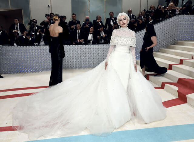 Christian Siriano 2023 Met Gala Designs Ava Max