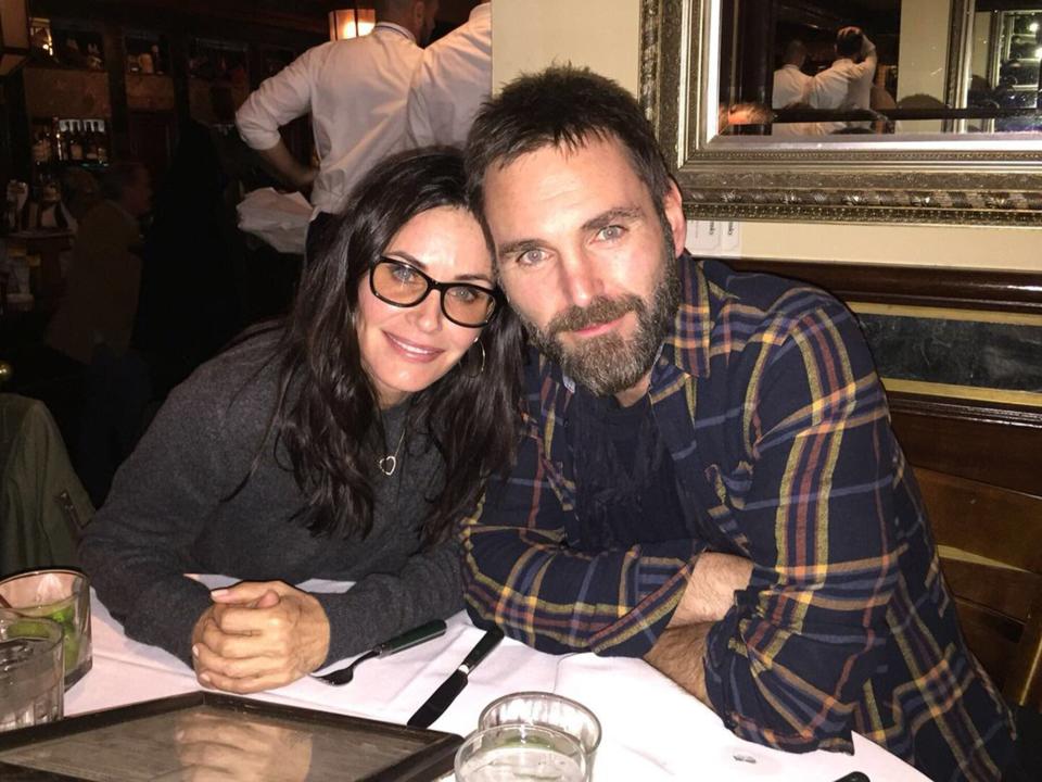 Courteney Cox and Johnny McDaid