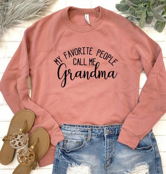 'My Favorite People Call Me Grandma' Sweatshirt