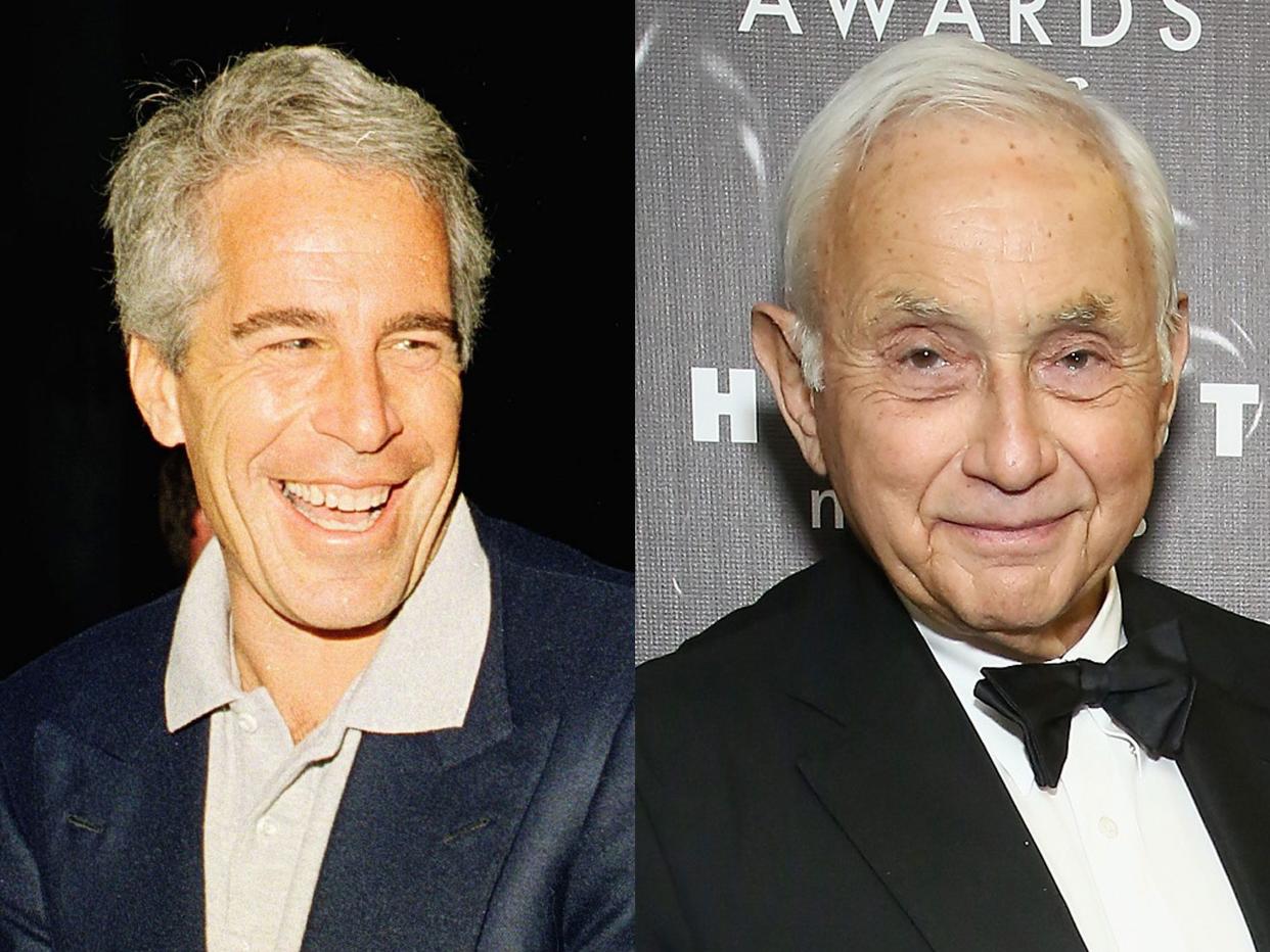 Jeffrey Epstein and Leslie Wexner