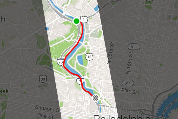 Philadelphia - Schuylkill River Trail - 3.99 mi