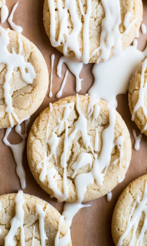 <p>Dear Crissy</p><p>Soft maple sugar cookies are perfect for the holidays or any time you’re craving a sweet sugar cookie that literally melts in your mouth.</p><p><strong>Get the recipe: <a href="https://dearcrissy.com/soft-maple-sugar-cookies/" rel="nofollow noopener" target="_blank" data-ylk="slk:Soft Maple Sugar Cookies;elm:context_link;itc:0;sec:content-canvas" class="link "><em>Soft Maple Sugar Cookies</em></a></strong></p>