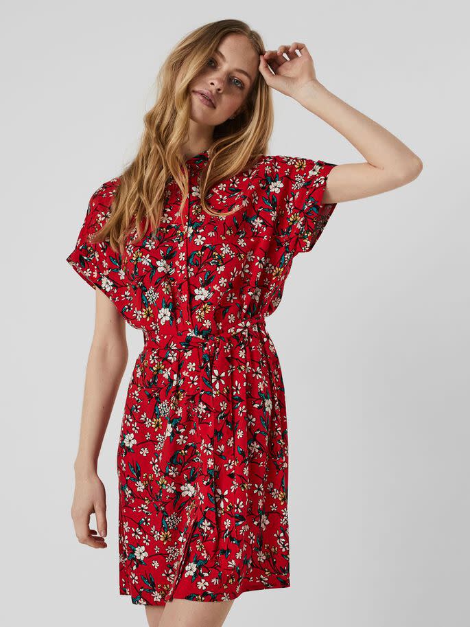 Robe chemise imprimée Vero Moda