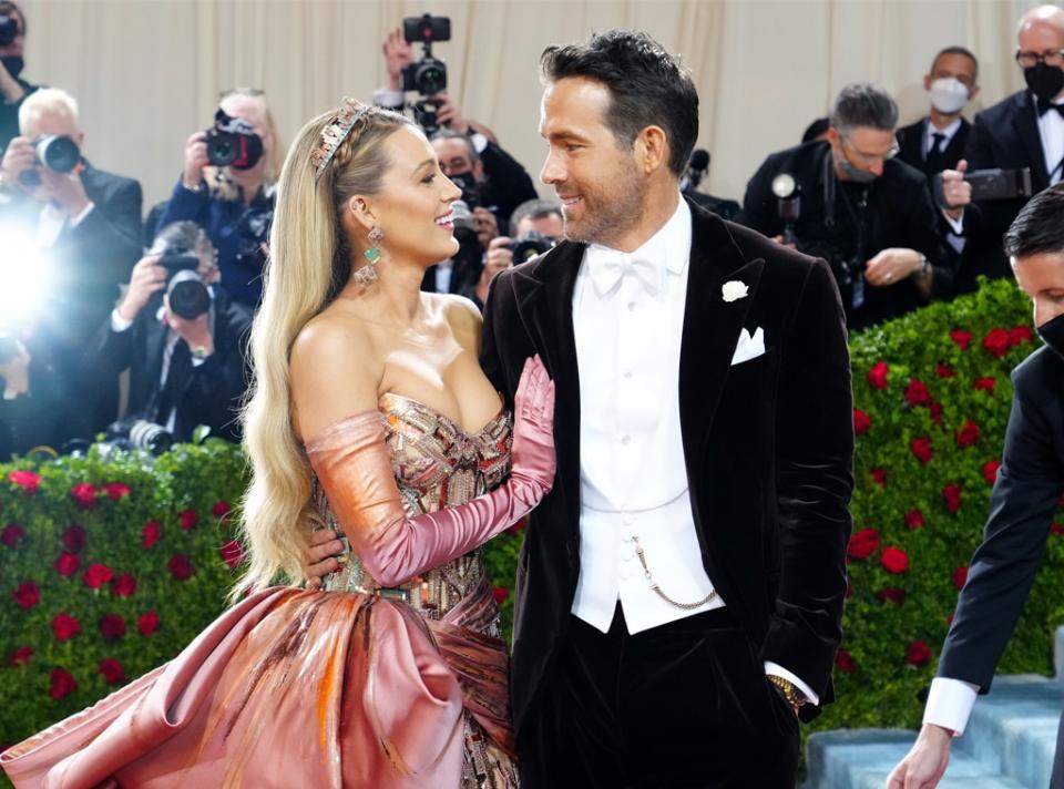 Blake Lively, Ryan Reynolds, 2022 MET Gala, Candids