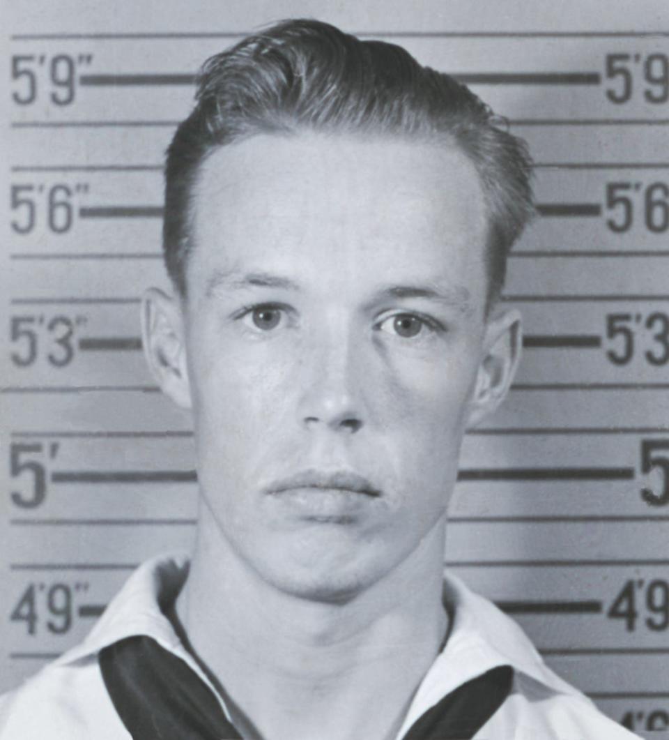 Y2 Robert E. Harlock is seen in an undated wartime photo housed in the National Archives.