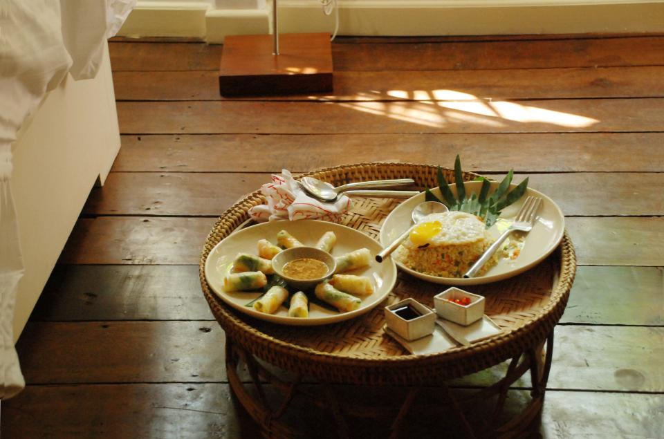 Maison Polanka的廚師擅長傳統家庭料理，客房服務的餐點非常美味 (Photographer: Ran)