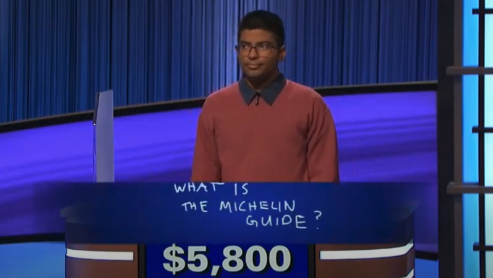 contestant answers, "what is the michelin guide"