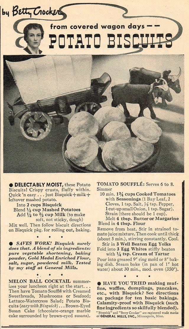 Betty Crocker Vintage Ad