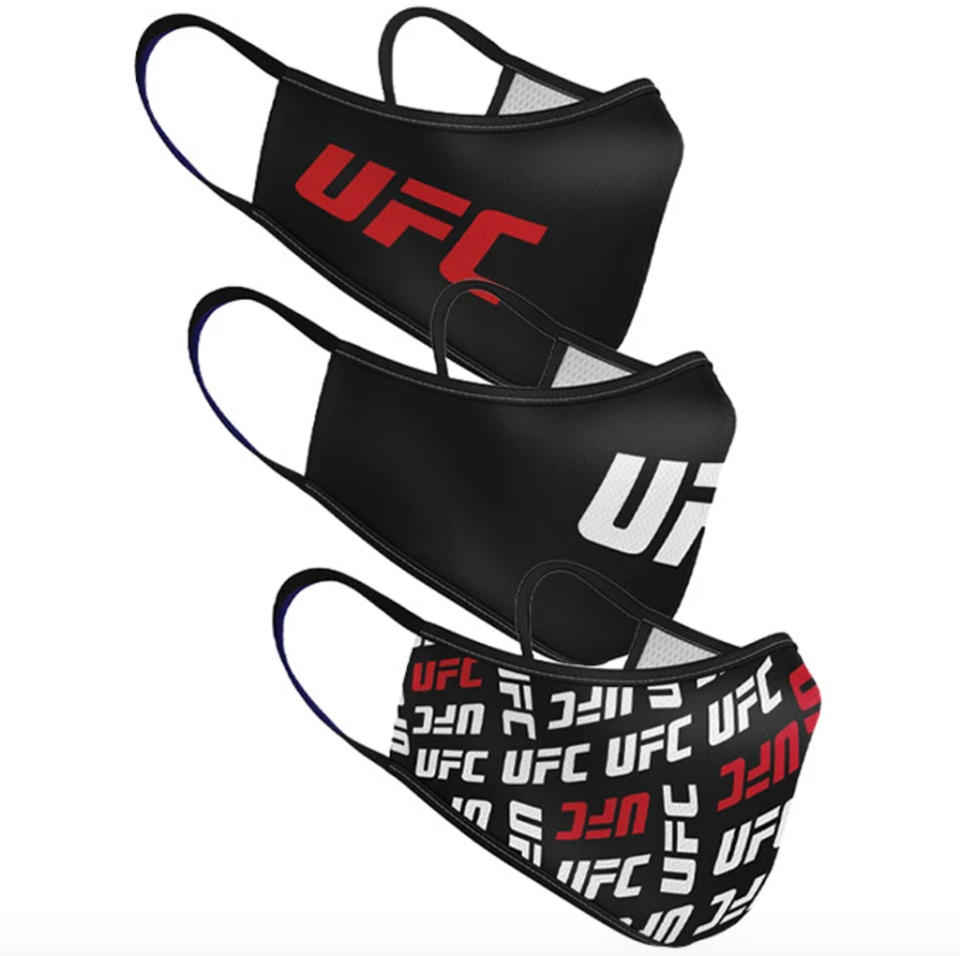 UFC Reusable 3-Pack Face Coverings