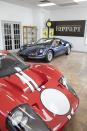 <p>We got to tour the showroom and garage and get up close with the legendary cars inside. </p>