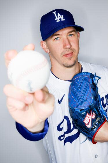 Glendale, Arizona, Wednesday, February 21, 2024 Los Angeles Dodgers' Walker Buehler.