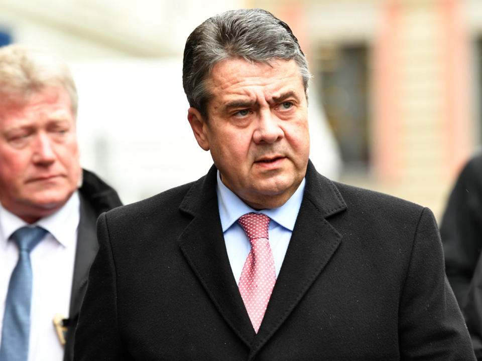 Sigmar Gabriel will sich nicht an sein Amt als Außenminister klammern. (Bild-Copyright: Thomas Kienzle/AFP)