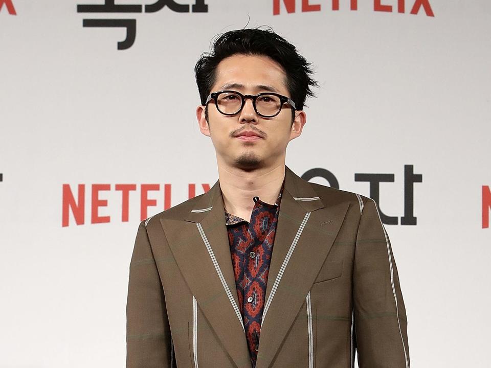 Steven Yeun of "The Walking Dead."