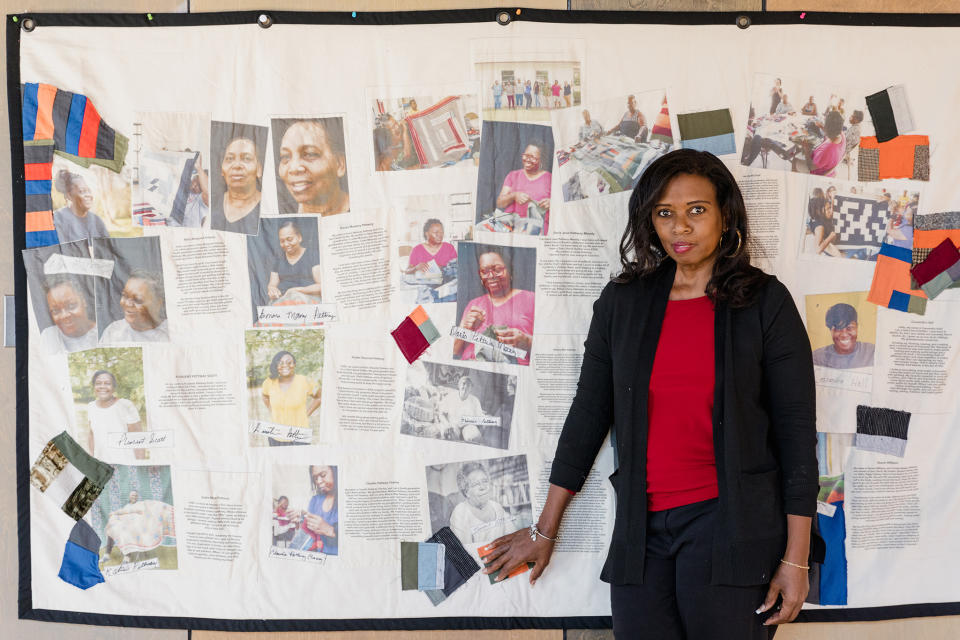 Gee’s Bend quilter Claudia Charley Pettway - Credit: Stacy K Allen