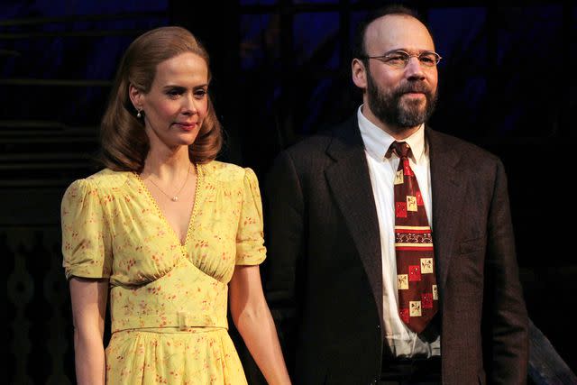 <p>Walter McBride/Corbis via Getty</p> Sarah Paulson and Danny Burstein in a 2013 production of 'Talley's Folly'