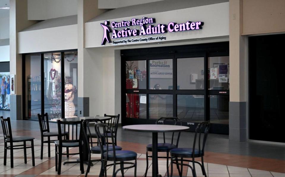 The Centre Region Active Adult Center in the Nittany Mall is pictured on Friday, Feb. 23, 2024.