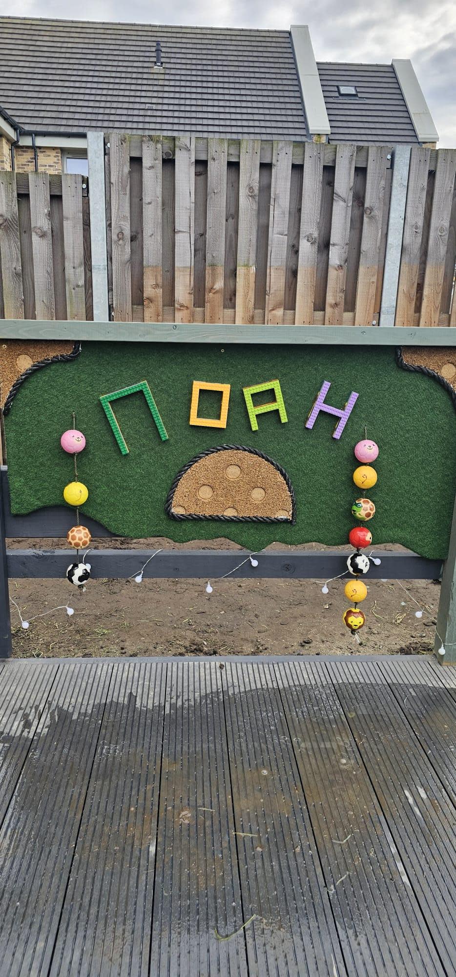 Glasgow Times: Noah can enjoy the space at his home