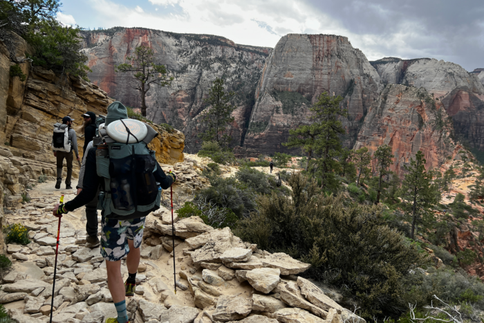 How to survive backpacking in the desert backcountry of Zion National Park; (photo/David Young)