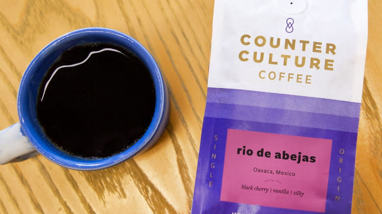 Counter Culture coffee and mug