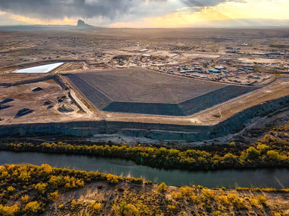 Shiprock disposal cell, Shiprock, New Mexico, Navajo Nation, 2020