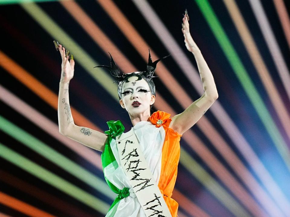 Ireland’s Eurovision contestant Bambie Thug called out the EBU (Getty Images)